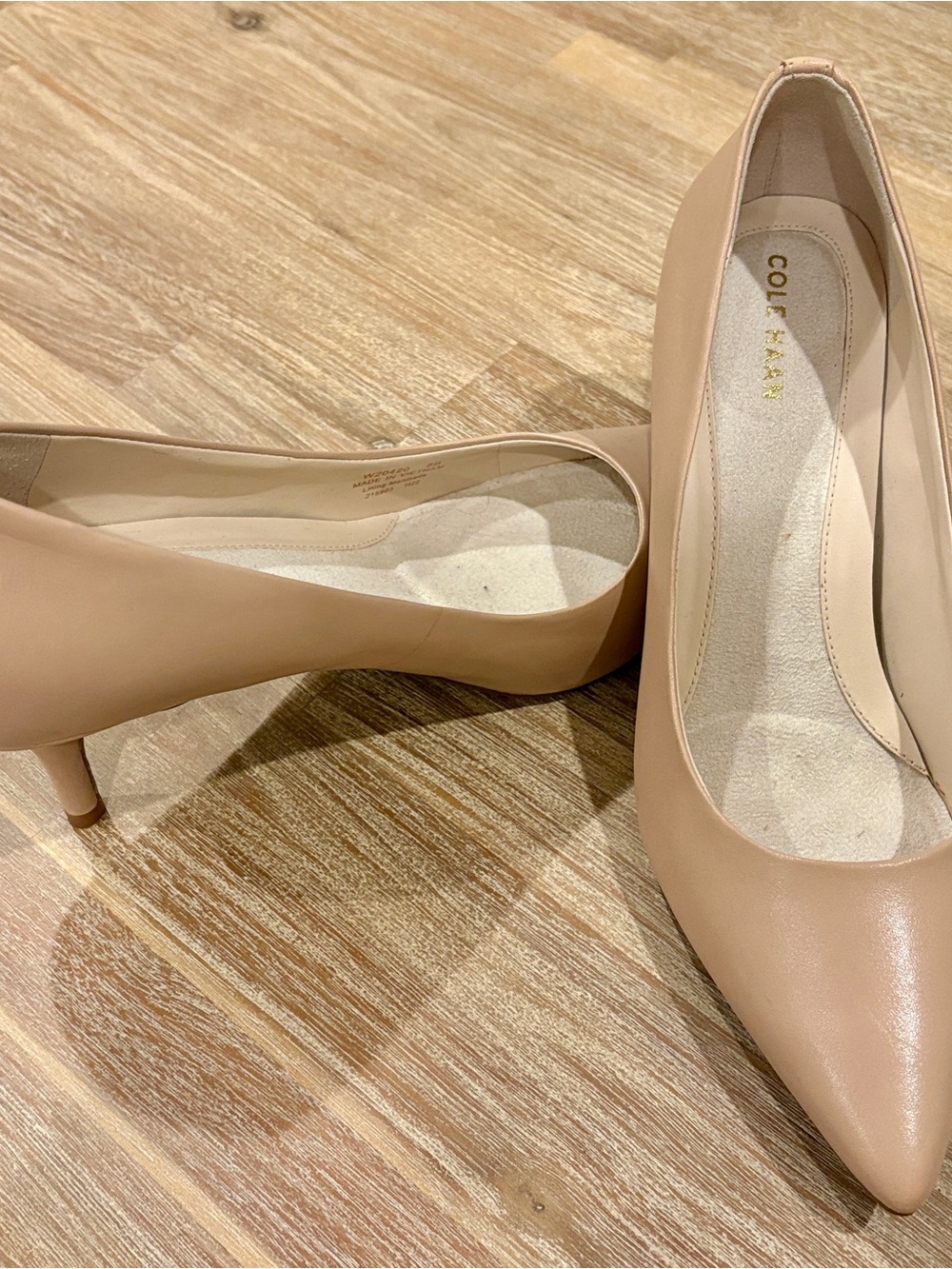 Cole Haan Grand Ambition Leather Pumps (75mm)